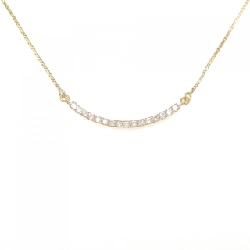 K18YG Dây chuyền kim cương 0.08CT - Hàng hiệu Authentic