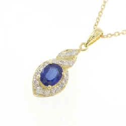 Dây chuyền Sapphire 750YG/750WG/K18 - Hàng hiệu Chính hãng 857920