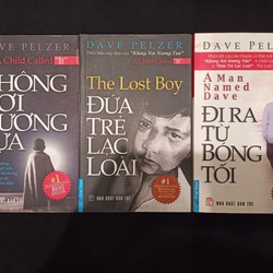 Full bộ 3 cuốn Không nơi nương tựa, Đứa trẻ lạc loài, Đi ra từ bóng tối - Dave Pelzer 166649
