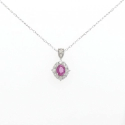 Dây chuyền Ruby 0.20CT - Hàng hiệu Chính hãng