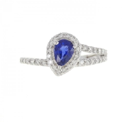 【Sản phẩm mới】Nhẫn Sapphire K18WG 0.56CT 673590