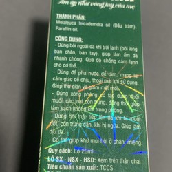 Dầu tràm Mekotra 20ml chính hãng nguyên tem 174686