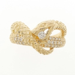 Nhẫn kim cương K18YG hình rắn 0.23CT - Hàng hiệu chính hãng 848366