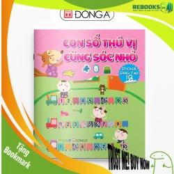 (TẶNG BOOKMARK) Sticker sáng tạo IQ - Con số thú vị cùng sóc nhỏ Sách thiếu nhi