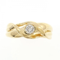 Nhẫn kim cương K18YG 0.15CT - Hàng hiệu Authentic 849970