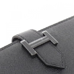 【Sản phẩm chưa sử dụng】Ví Hermes Béane Compact Monochrome 085916CH 621135