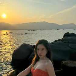 Đầm ren dài đi biển  976445