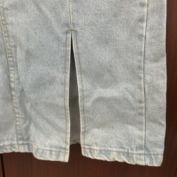 Chân váy jean có xẻ 500160