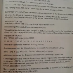 MINDSET FOR IELTS. level 3. Student' book. Fahasa edition pub.2023 792414