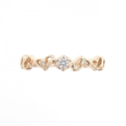 Nhẫn kim cương hình trái tim K10PG - Hàng hiệu Chính hãng 852921