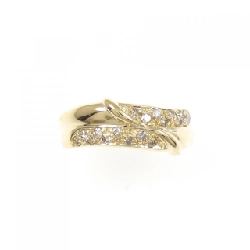 Nhẫn kim cương K18YG 0.21CT 671799