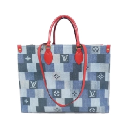 Túi xách Louis Vuitton Denim Monogram OnTheGo 2020SS GM M44992