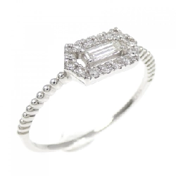 【Sản phẩm mới】Nhẫn kim cương K18WG 0.17CT