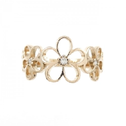 Nhẫn kim cương hoa K18PG 0.04CT 668810