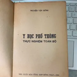 Y HỌC PHỔ THÔNG THỰC NGHIỆM TOÀN BỘ - NGUYỄN VĂN XỨNG 702425