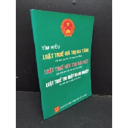 [Phiên Chợ Sách Cũ] Tìm hiểu luật thuế giá trị gia tăng, luật thuế tiêu thụ đặc biệt, luật thuế thu nhập doanh nghiệp 2003 2303