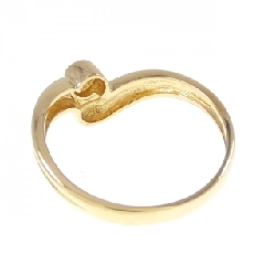 Nhẫn kim cương K18YG 0.03CT 671402