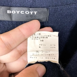 Áo Mongtoghi Mohair Nhật Nhà BOYCOTT 

 328139