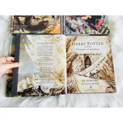 SÁCH - HARRY POTTER 5 cuốn bìa cứng bản màu đẹp tuyệt vời tặng audio 756666