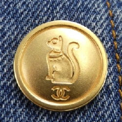 Áo khoác denim CHANEL P61808V47197 633524