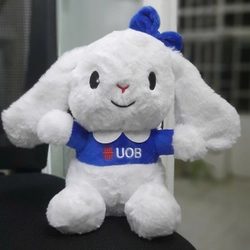 Gấu bông trắng siêu dễ thương, quà tặng sinh nhật đáng yêu 548714