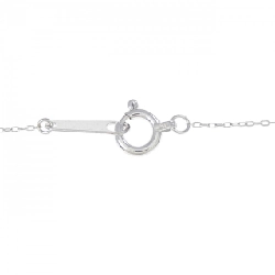 Dây chuyền ruby hoa K18WG 0.55CT - Hàng hiệu Chính hãng 856666