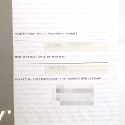 Cartier Mini Benuar WG W1518956 WG Quartz - Hàng hiệu Authentic 875764