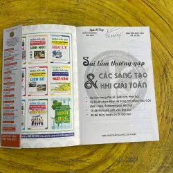 SAI LẦM THƯỜNG GẶP & CÁC SÁNG TẠO KHI GIẢI TOÁN 731464