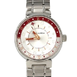 Louis Vuitton Tambour Moon Dual Time QA106 SS Quartz - Hàng hiệu Authentic