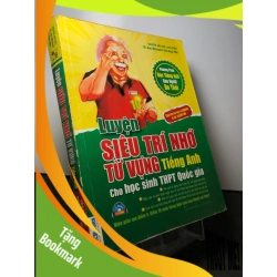 (TẶNG BOOKMARK) Luyện siêu trí nhớ từ vựng tiếng anh cho học sinh thi THPT quốc gia 2016 mới 80% bẩn nhẹ Nguyễn Anh Đức RBK0709 HỌC NGOẠI NGỮ