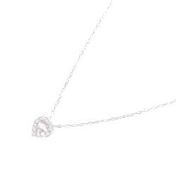 K18WG Heart Morganite Necklace - Hàng hiệu Authentic 857832