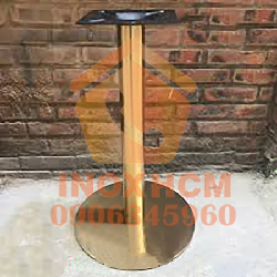 Chân bàn, ghế inox mạ vàng PVD - Inox Chất Lượng Cao  3464