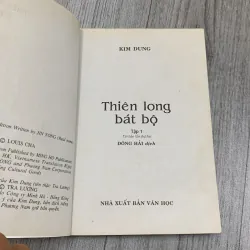 Thiên long bát bộ - kim dung. Full bộ 10 tập. 4b4 907787