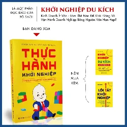 Thực Hành Khởi Nghiệp - RAMESH DONTHA - GIVER BOOKS - MARKETING KINH DOANH