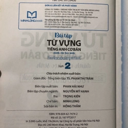 Bài tập TỪ VỰNG  TIẾNG ANH CƠ BẢN dành cho học sinh Basic Vocabulary Workbook Quyển 2 146128