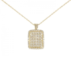 K18YG Dây chuyền kim cương 5.00CT - Hàng hiệu Chính hãng