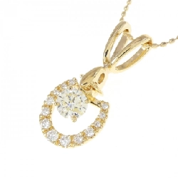 Dây chuyền kim cương K18YG 0.32CT - Hàng hiệu Chính hãng 851252