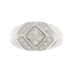 Nhẫn kim cương 750WG 0.40CT - Hàng hiệu Chính hãng 853341