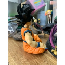 [ Sẵn ] Mô hình Son Goku ngồi võ phục cam Dragon ball Action Figure 763689