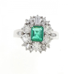 Nhẫn Emerald PT900 0.57CT 672324