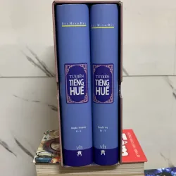 Từ điển tiếng huế - bùi minh đức. Bộ 2 tập có hộp. 