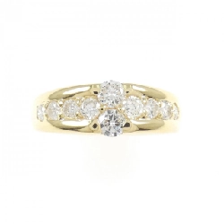 Nhẫn kim cương K18YG 0.71CT - Hàng hiệu Authentic 848003