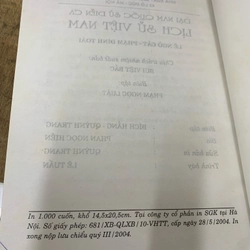 Đại nam quốc sử diễn ca - lịch sử việt nam. 999 460723