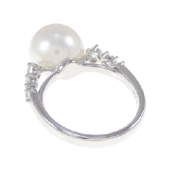 Nhẫn ngọc trai trắng PT900 11mm 669264