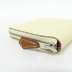 Ví da Hermes FAUBOURG RAINBOW lụa trong compact 085877CK 621194