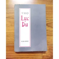 Sách: Thơ Lục Du - TG: Lục Du 931740