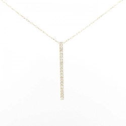 Dây chuyền kim cương K18YG 0.10CT - Hàng hiệu Chính hãng