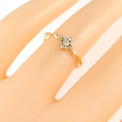 Nhẫn kim cương K18YG 670078