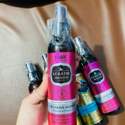 Chai xịt dưỡng tóc Keratin HASK 175ml - 100% chuẩn Auth bao check 455706