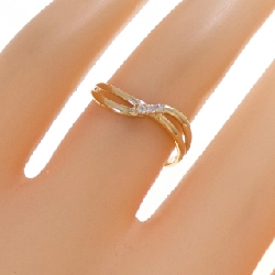 Nhẫn kim cương K18YG 0.03CT - Hàng hiệu Authentic 851628